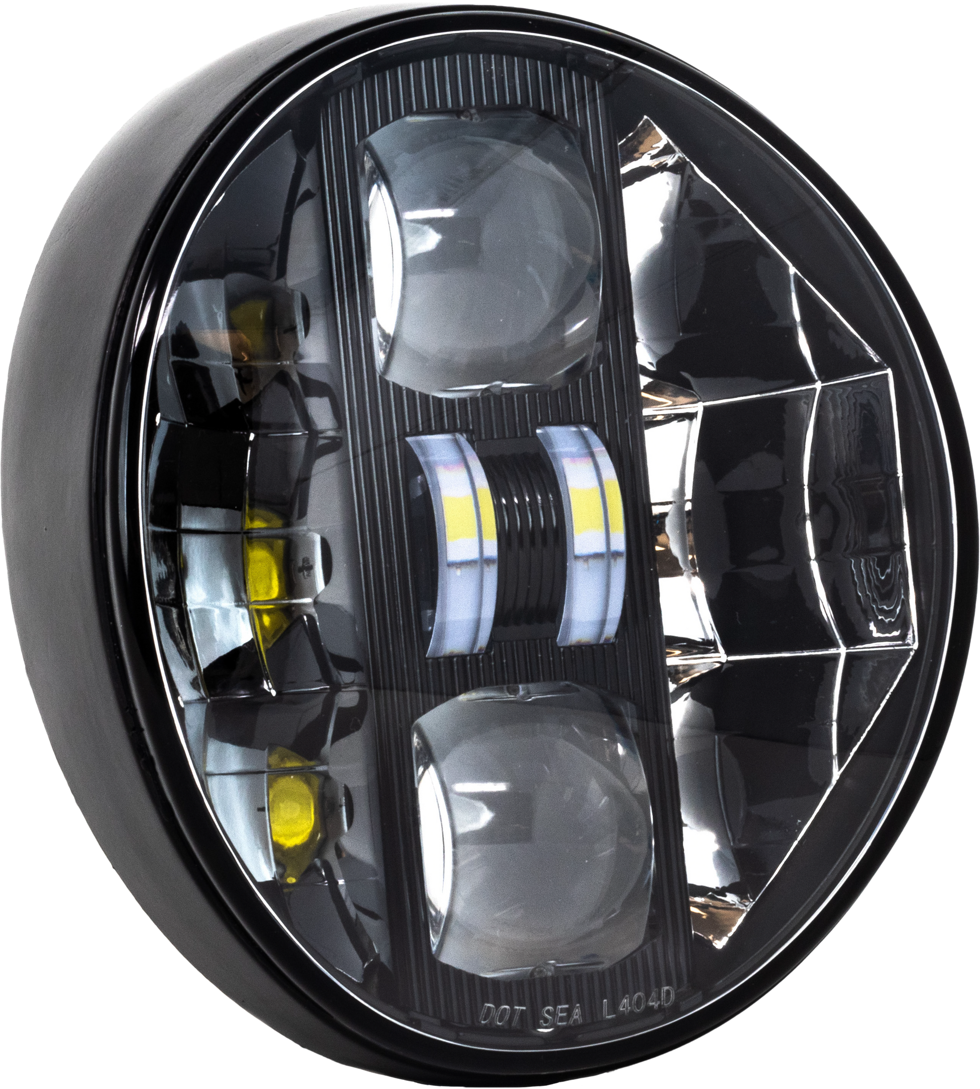 Led Headlight Blk/Chr `18 Up St Breakout