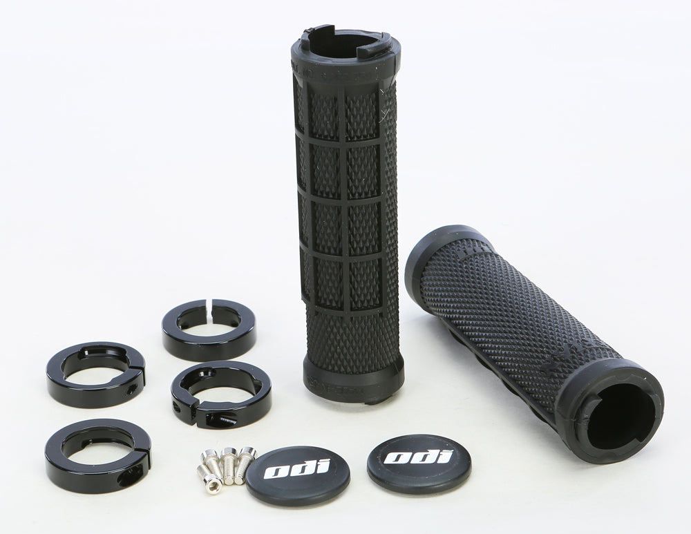 Atv Ruffian Half Waffle Grip Black/Black