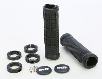 Atv Ruffian Half Waffle Grip Black/Black