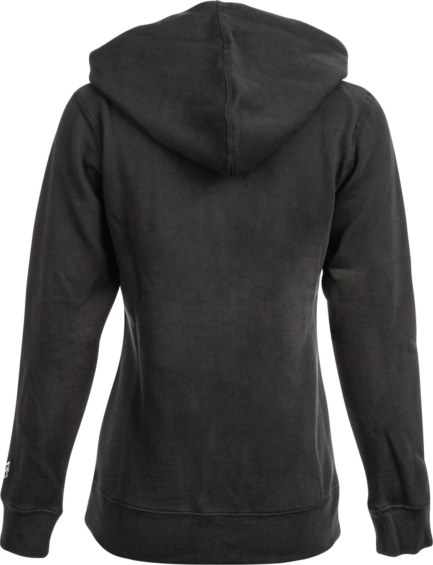 Women's Fly Corporate Zip Up Hoodie Black Lg