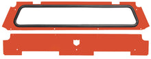Rear Windshield Orange Rust Metallic