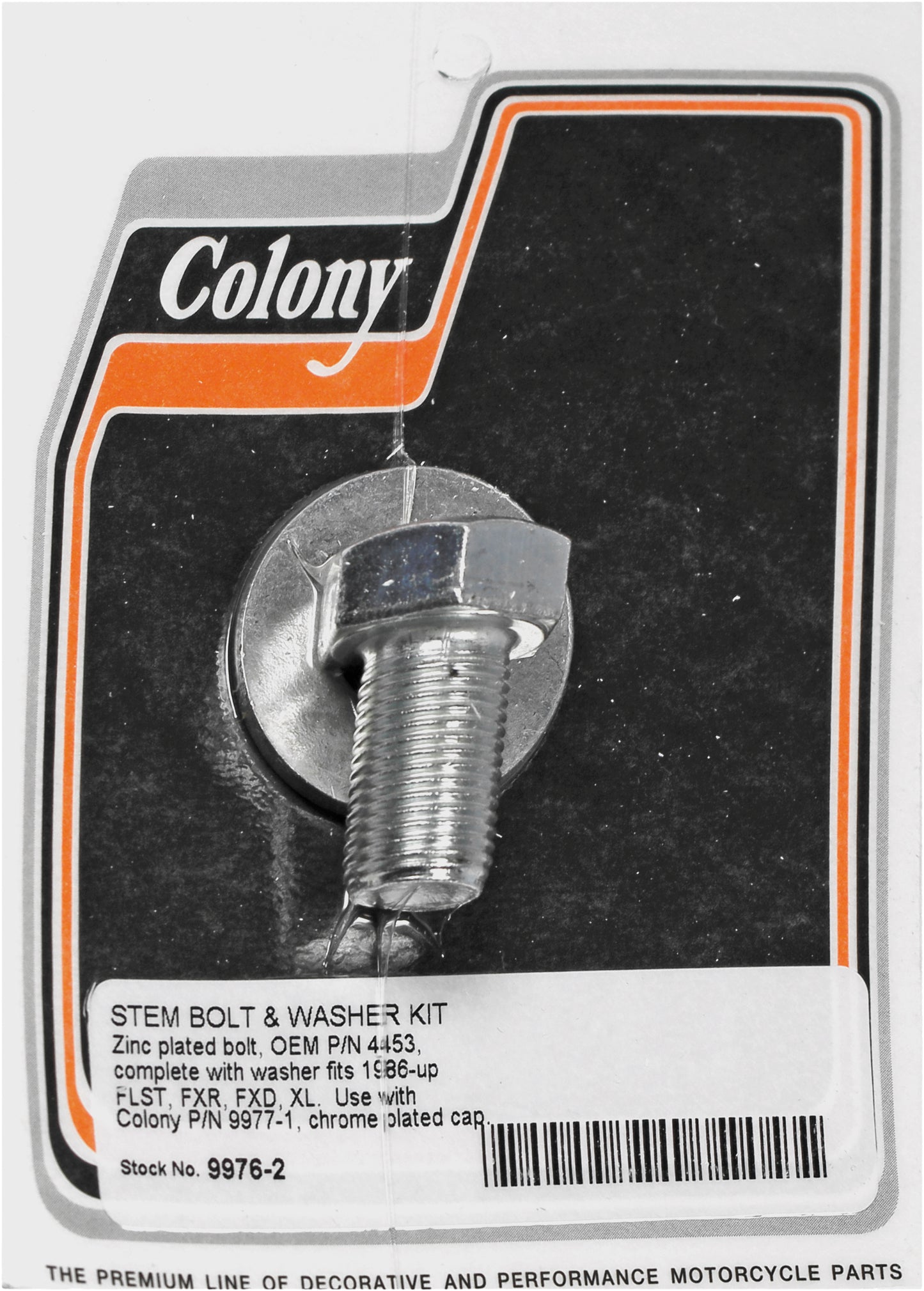 Stem Bolt & Washer Kit Flst Fxr Fxd Xl 86 Up