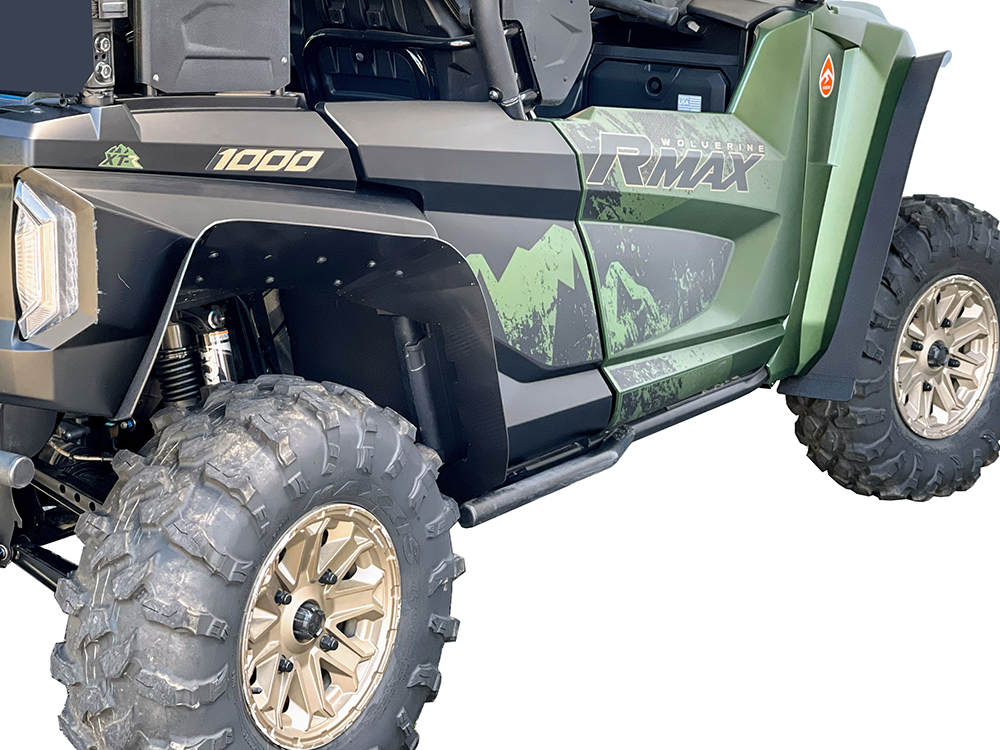 Over Fender Set Blk Yam