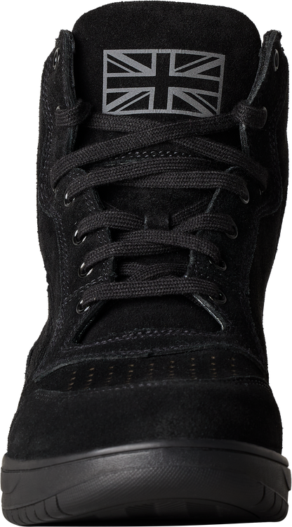 Hitop Moto Sneaker Ce Boot Black Suede  Sz 9