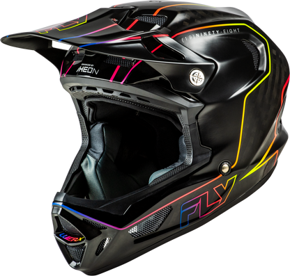 Werx R Flow Carbon Helmet Black Carbon/Black/Multi Lg
