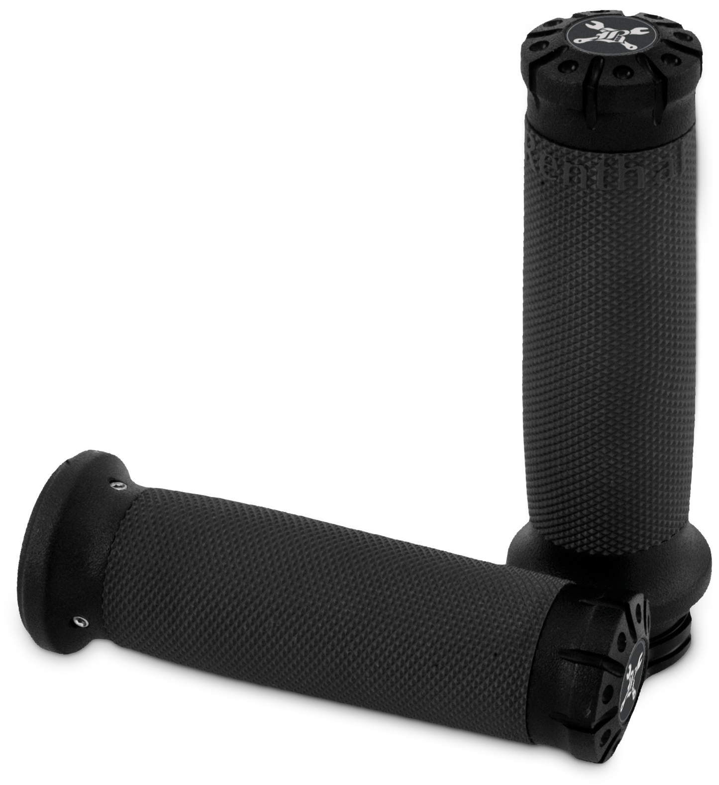 Hawk Billet Handle Grip Set 82 17 Dual Cable Set