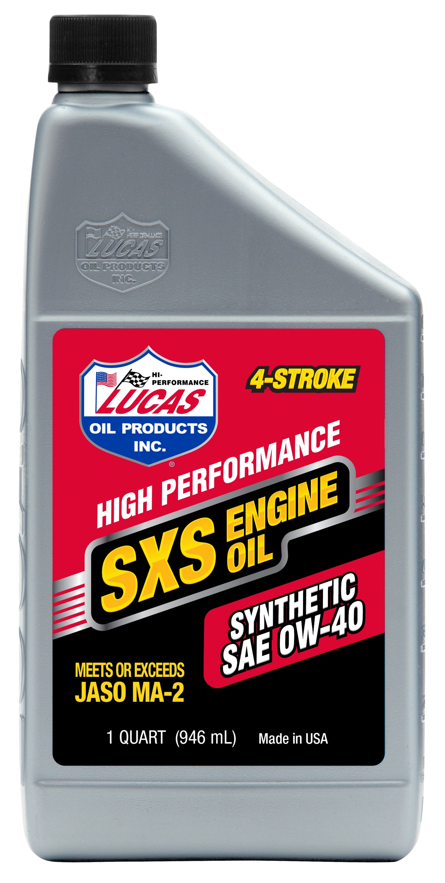 Sxs Synthetic Oil 0w40 4t 1 Qt (6/Case  Sold Ea)