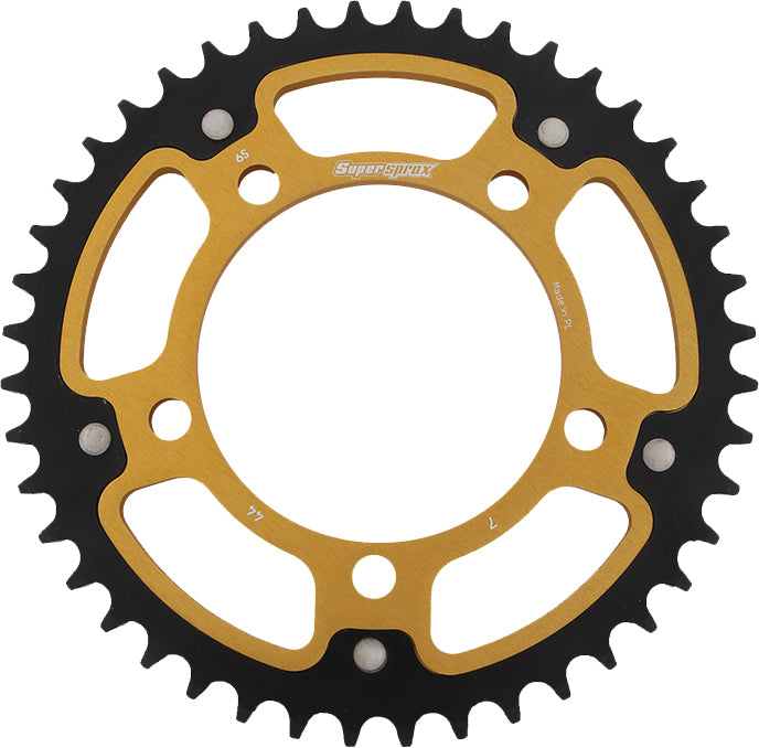 Rear Stealth Sprocket Alu/Stl 44t 525 Blk Bmw