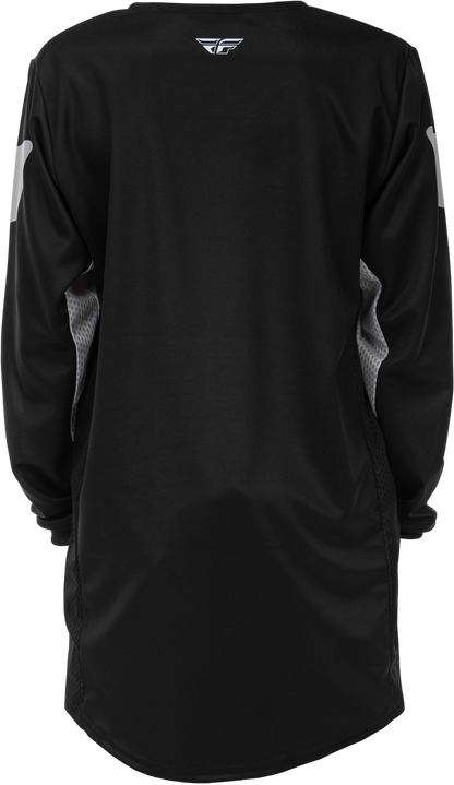 Youth Kinetic Jersey Black/Grey Yl