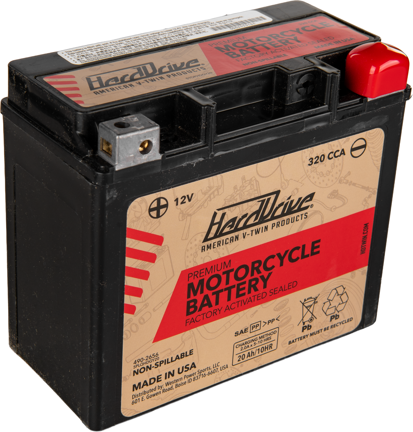 Premium Battery Gyz20h / Ytx20h Cca 320