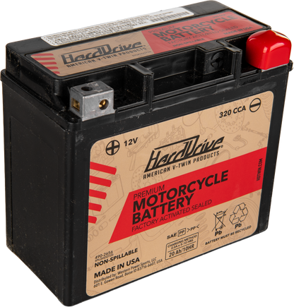 Premium Battery Gyz20h / Ytx20h Cca 320