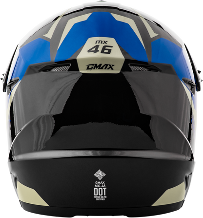 Mx 46 Cyclus Hemet Black/Blue Xl
