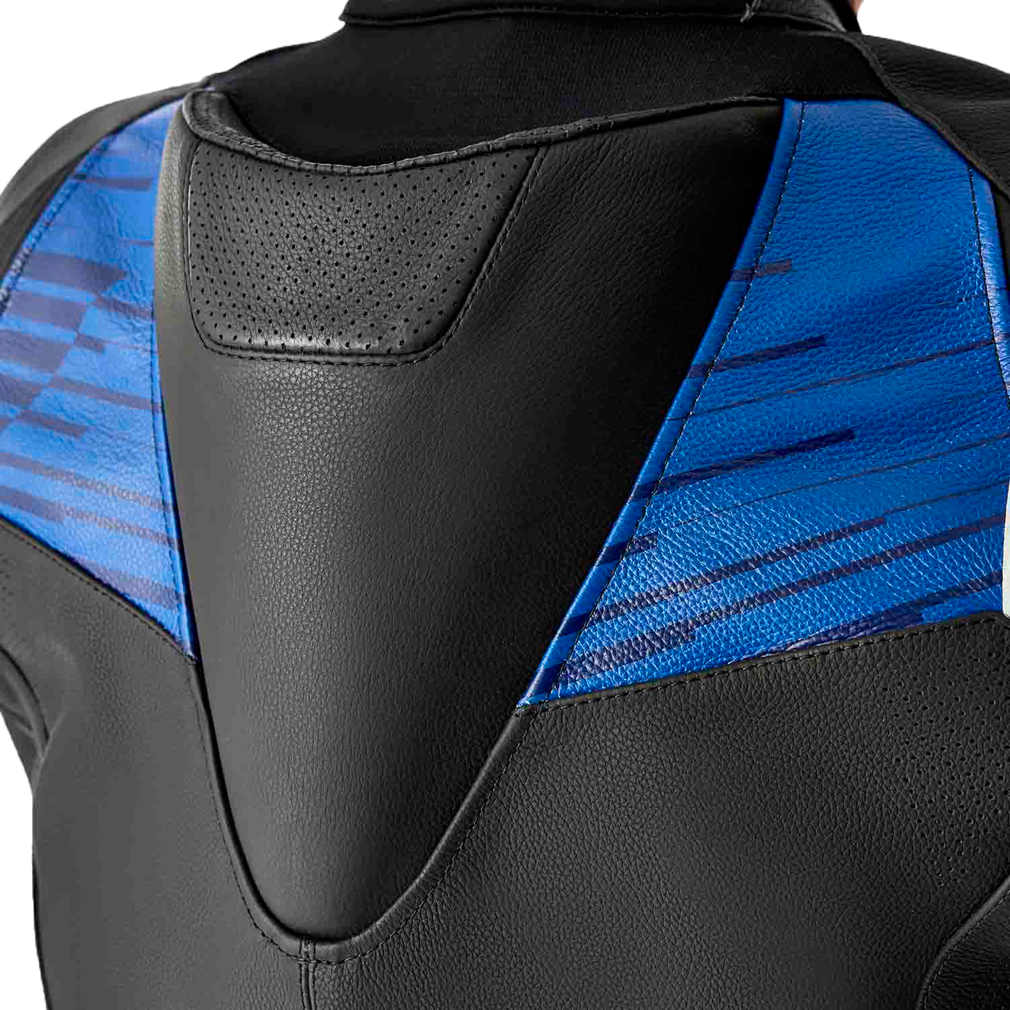 Tractech Evo D3o Jacket Blk/Blue Leather 3x