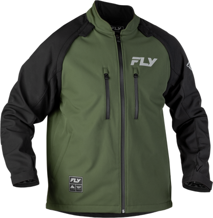 Patrol Jacket Forest Green/Black Sm