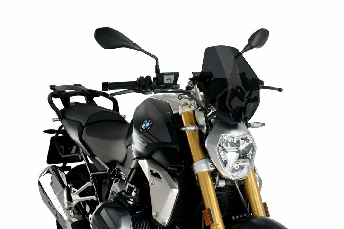Windscreen Naked New Gen Dark Smoke Bmw