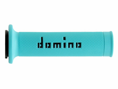 Motogp Grips Cyan/Black Pair