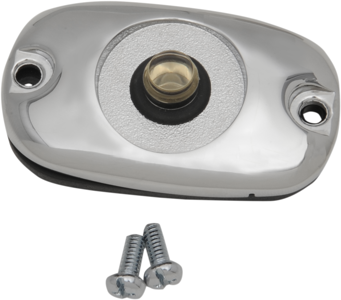 DRAG SPECIALTIES Rear Master Cylinder Cover - Chrome 76290