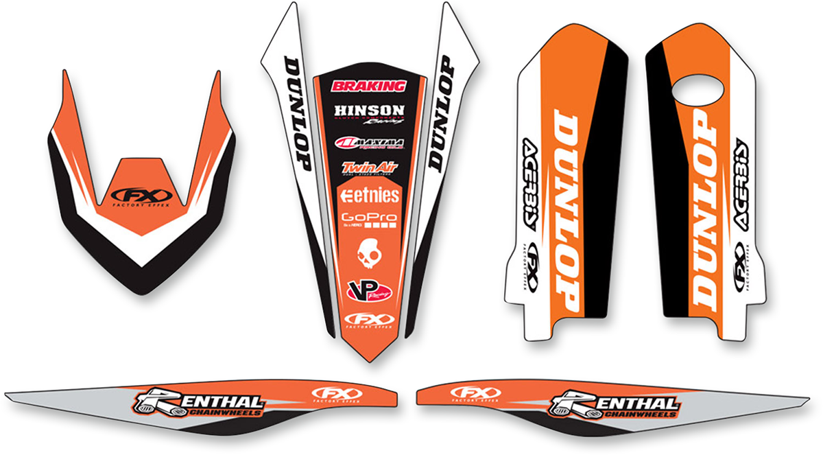 FACTORY EFFEX Trim Kit Graphic - KTM 17-50512