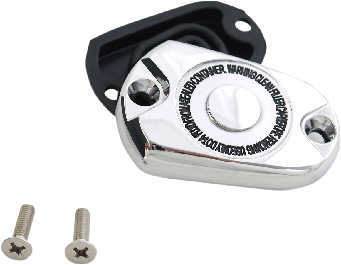 DRAG SPECIALTIES Rear Master Cylinder - XL '14+ - Chrome 78073C