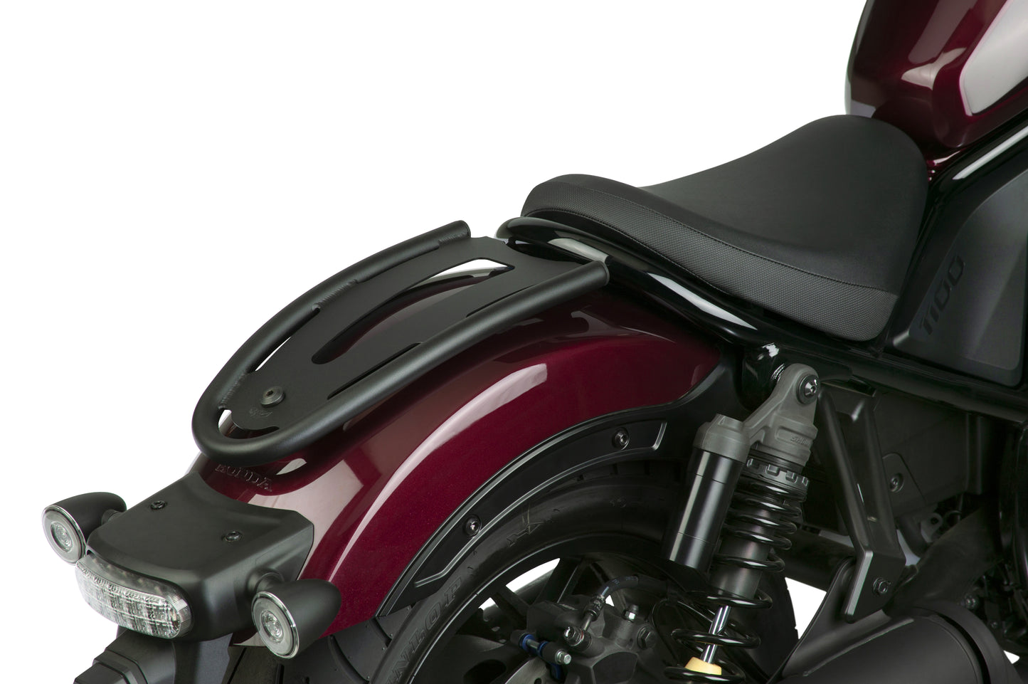 Rear Fender Luggage Rack Black Hon