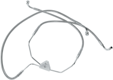 DRAG SPECIALTIES Brake Line - Front (Lower/Upper) - Stainless Steel 660411