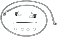 DRAG SPECIALTIES Brake Line - Front (Upper) - Stainless Steel 660310