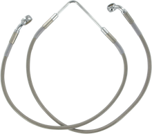 DRAG SPECIALTIES Brake Line - Front (Upper) - Stainless Steel 660328