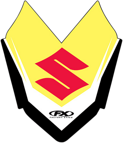 FACTORY EFFEX Front Fender Graphic - Suzuki 19-30426
