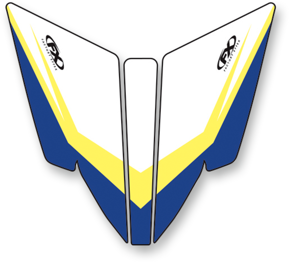 FACTORY EFFEX Front Fender Graphic - Husqvarna 19-30630