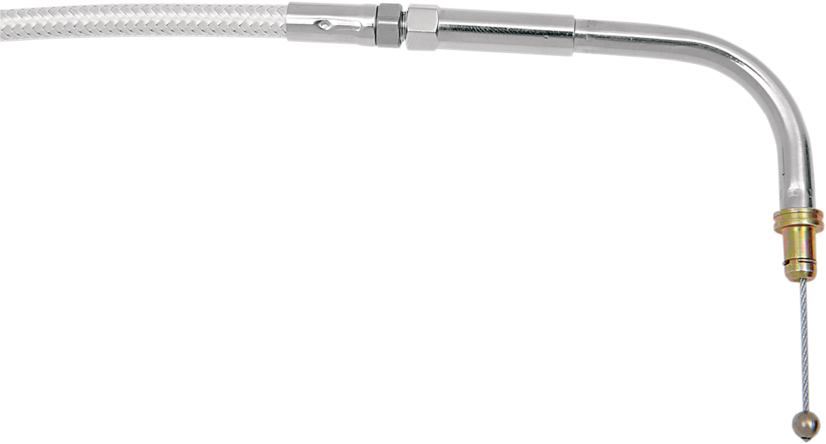 MAGNUM SHIELDING Sterling Chromite II® Braided Idle Cable for Harley-Davidson - 49-1/2" 342110