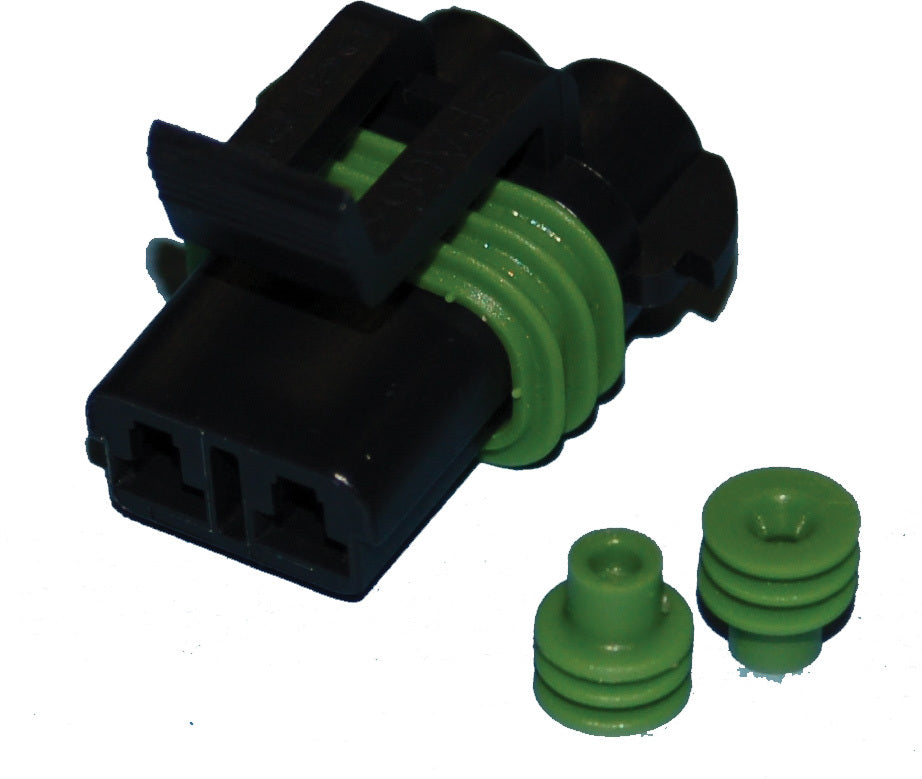 Delphi Packard Weatherpack 2 Wire Female Connector