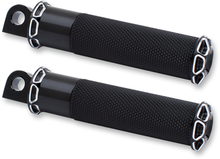 ARLEN NESS Foot Pegs - Beveled - Black 07-929