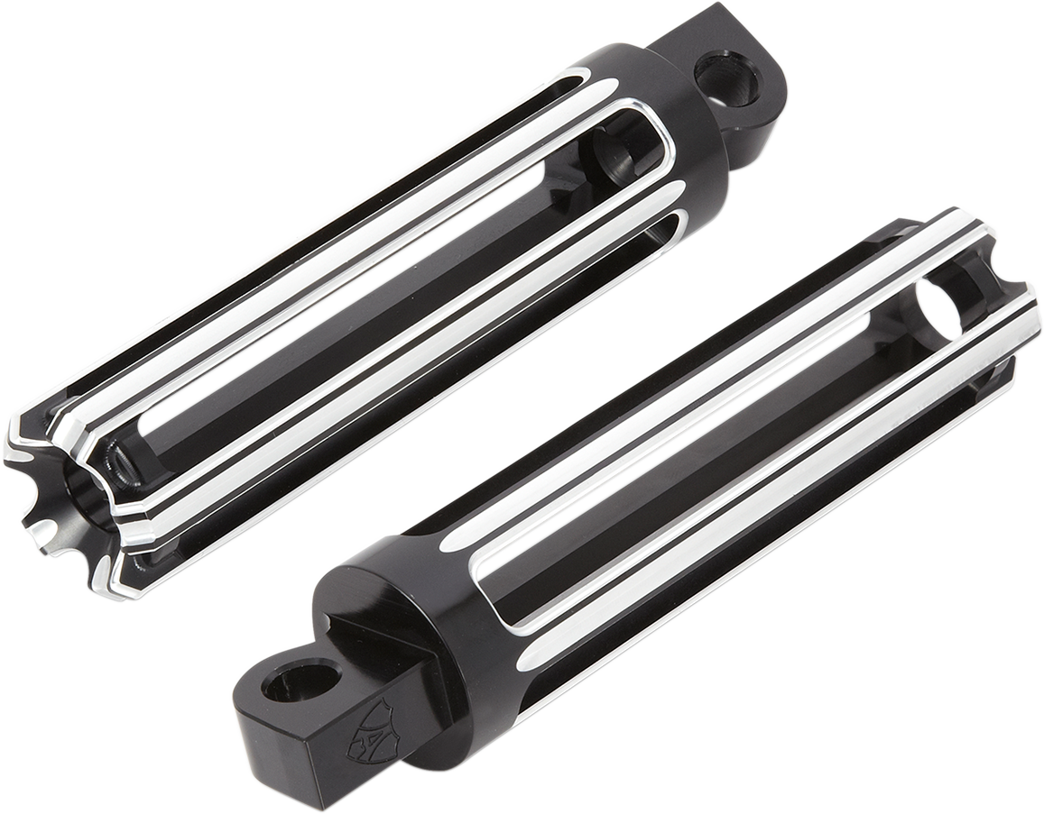 ARLEN NESS Foot Pegs - 10 Gauge - Black 06-114