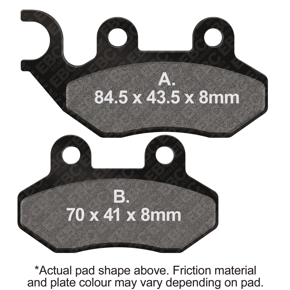 Brake Pads Sfa264hh Double H Sintered