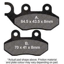 Brake Pads Sfa264hh Double H Sintered