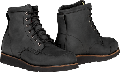 Journeyman Boots Black Sz 12