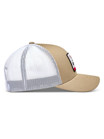 Cali 2.0 Hat Khaki/White