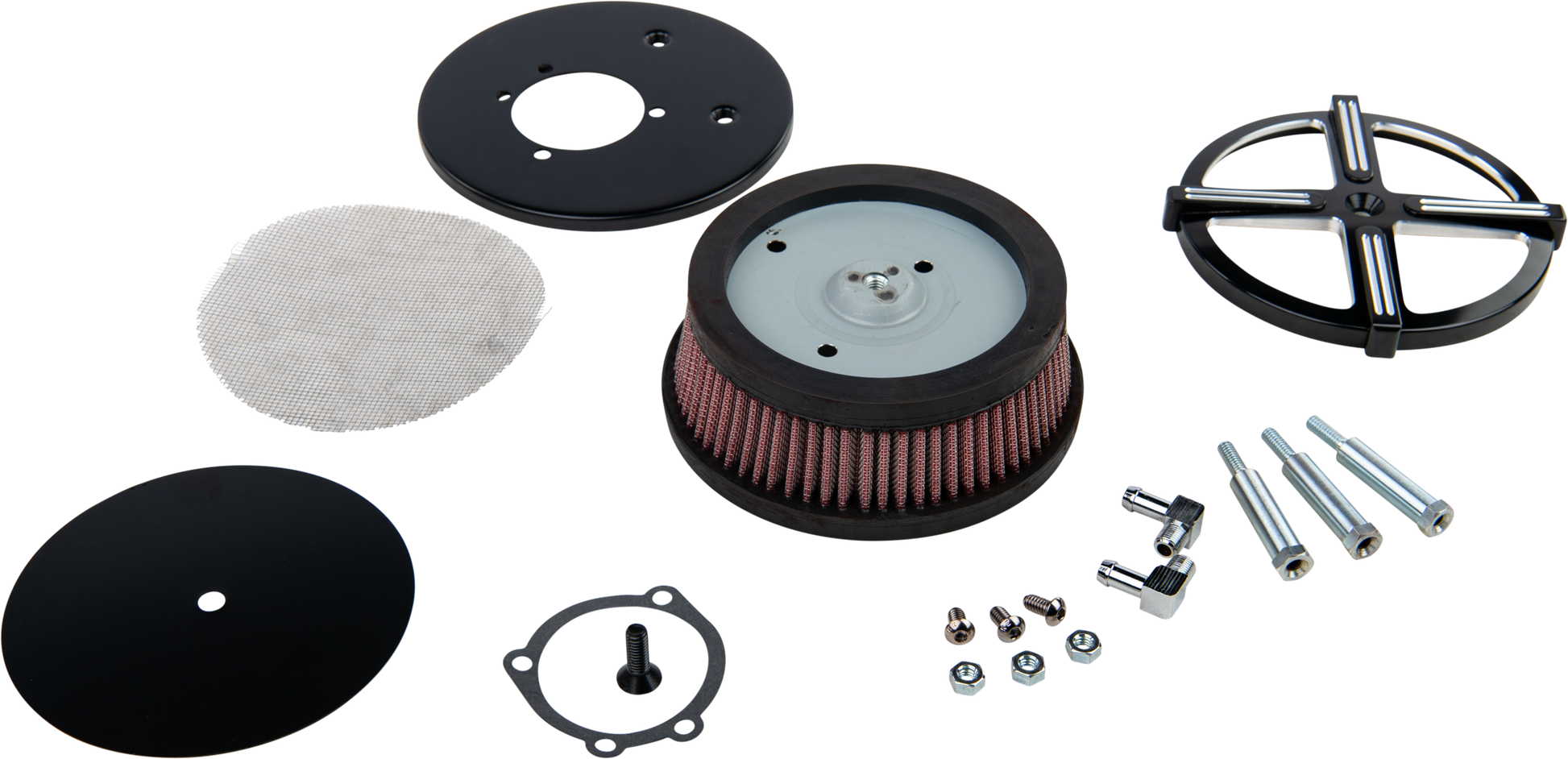 X Force Air Cleaner Kit Black/Raw
