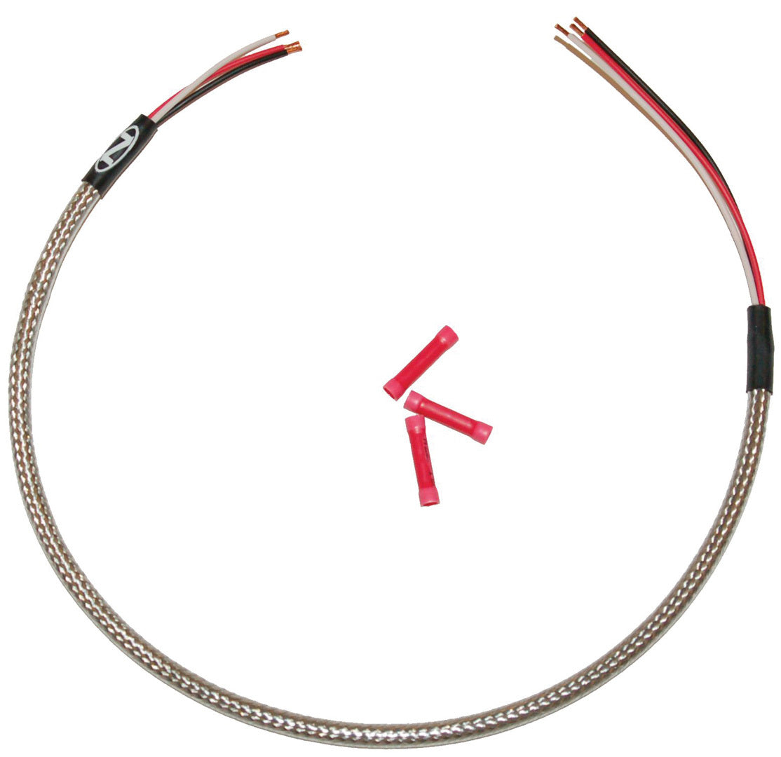 Headlight Hrnss Stnlss Clr Coated Univ Fitment Stock