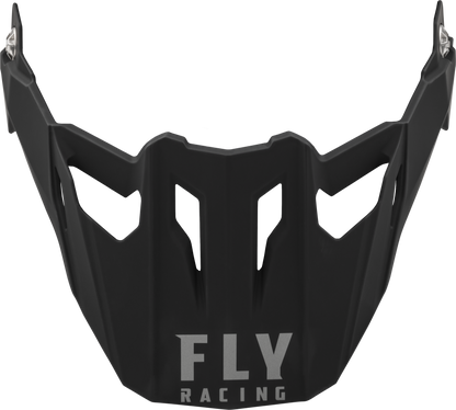 Trekker Solid Helmet Visor Matte Black