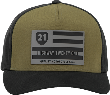 Patriot Hat Green/Black Sm/Md