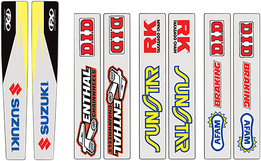 FACTORY EFFEX Swingarm Graphic - Suzuki 19-42426
