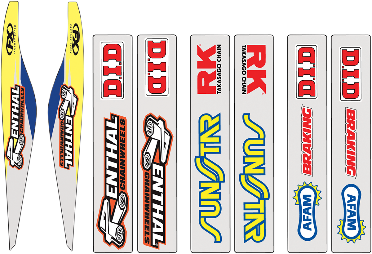 FACTORY EFFEX Swingarm Graphic - Husqvarna 19-42620