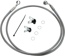 DRAG SPECIALTIES Brake Line - Front - +6" - Stainless Steel - XL 660313-6