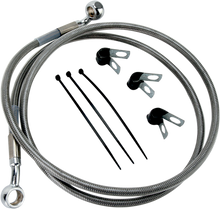 DRAG SPECIALTIES Brake Line - Front - +2" - Stainless Steel 660214-2