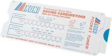 MIKUNI Pocket Tuner - Carburetor/Calculator MK-550-TNR