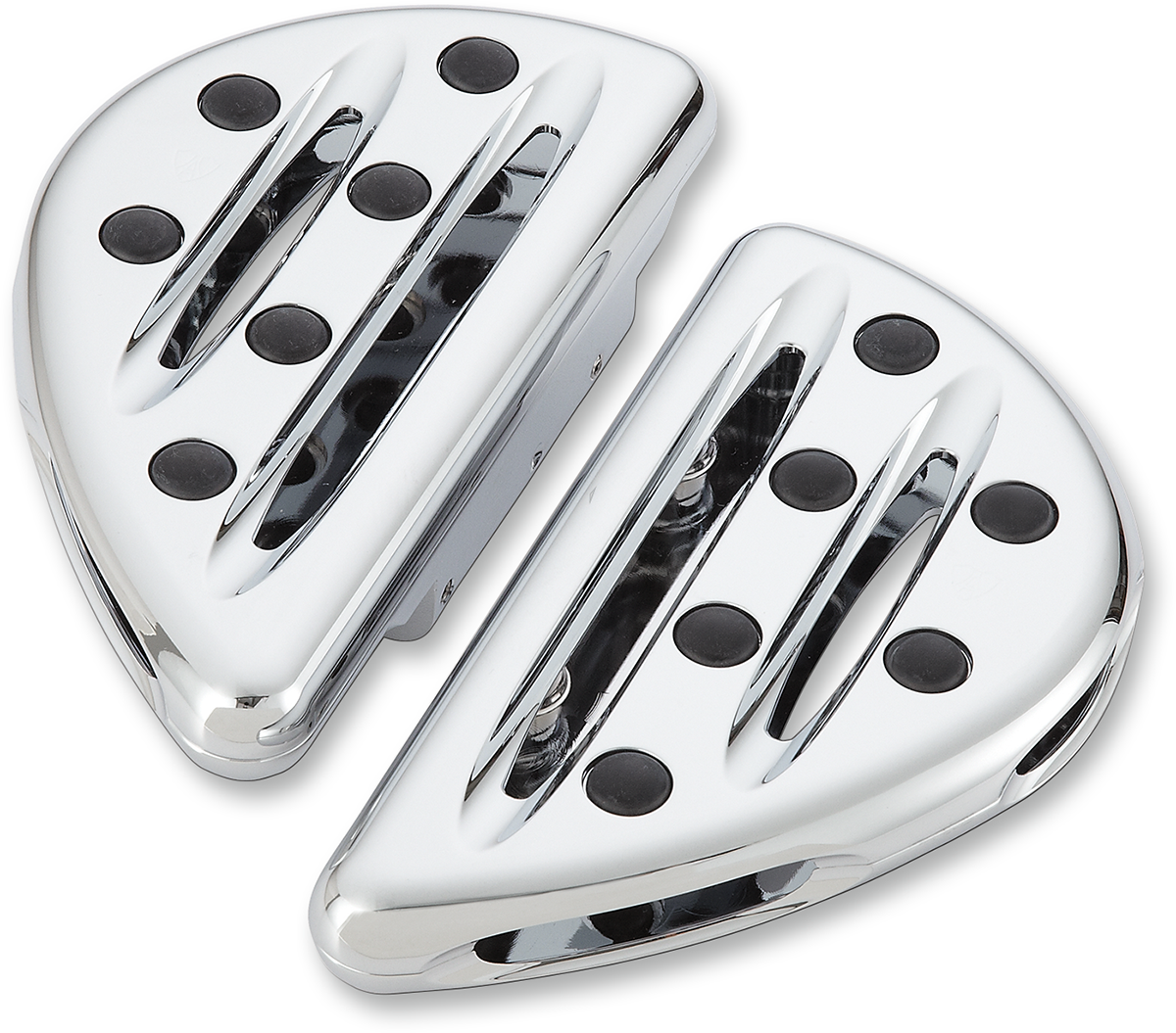 ARLEN NESS Deep Cut Floorboards - Passenger - Chrome 06-866