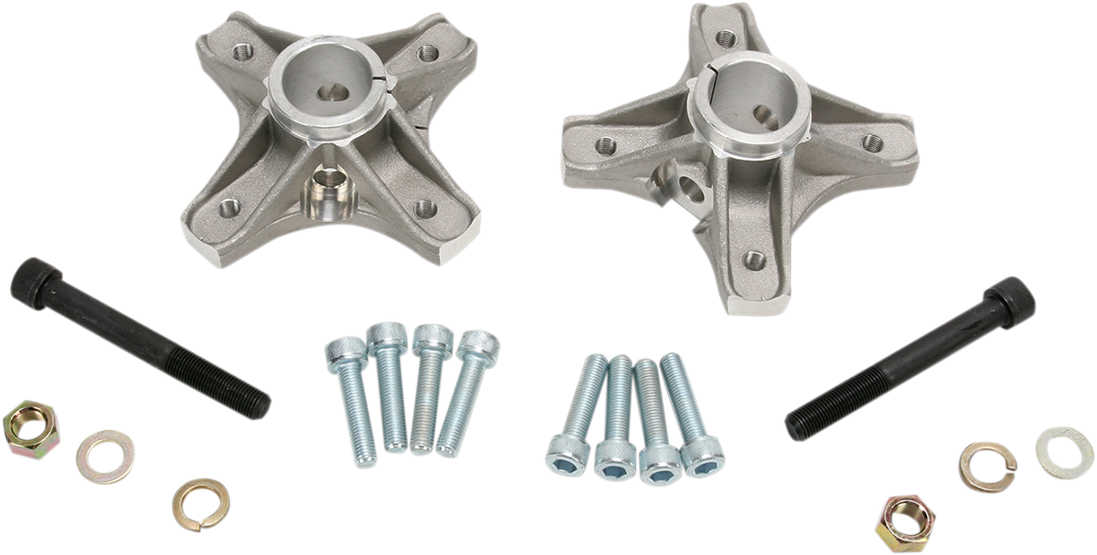 DURA BLUE Wheel Hubs - Rear - X-33/Cast - 0 Spline - 4/110 - Honda 20-1033