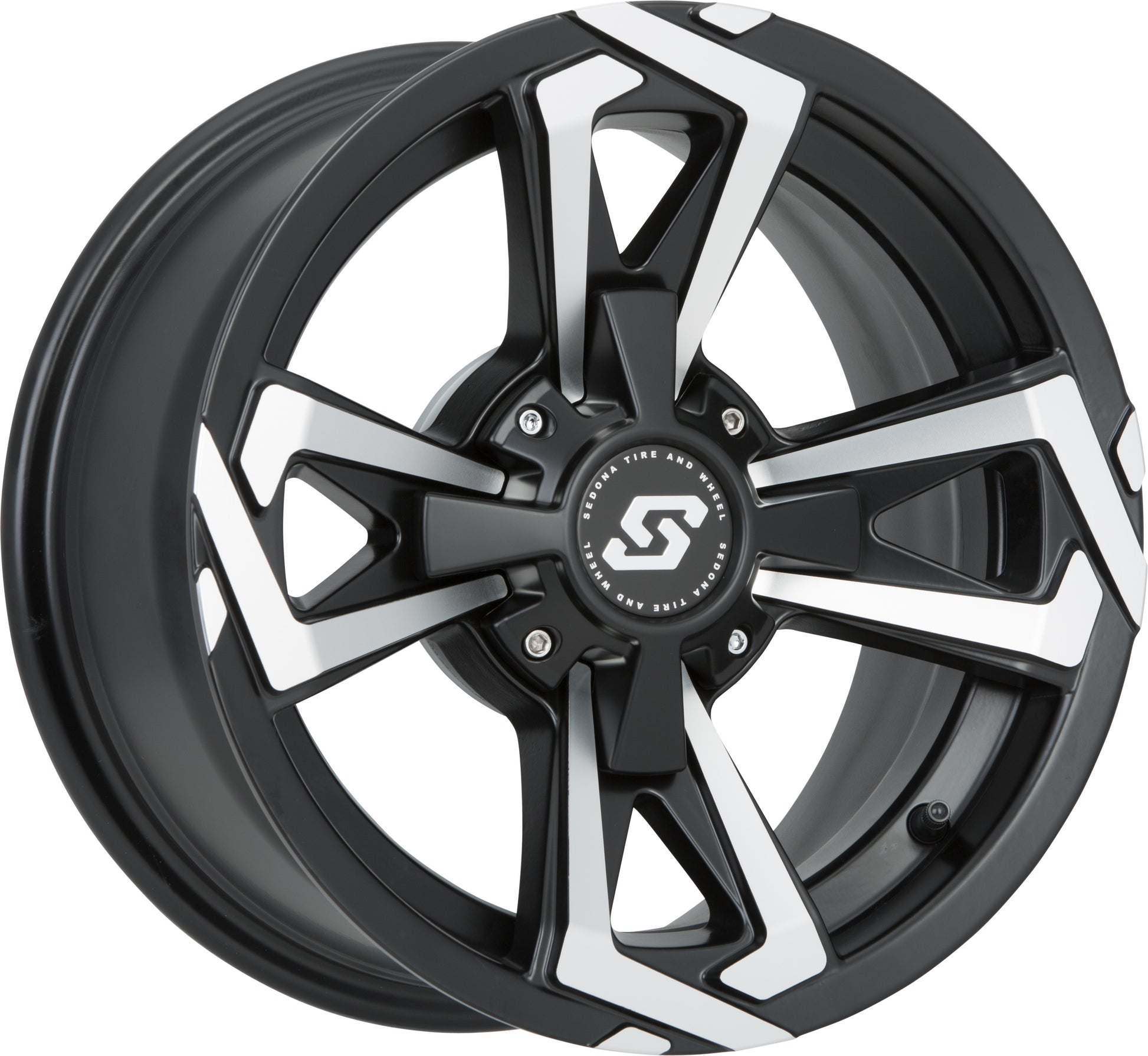 Riot Wheel 14x7 4/137 5+2 (+10mm) Blk/Machined
