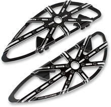 ARLEN NESS 10 Gauge Floorboards - Driver - Black 06-861